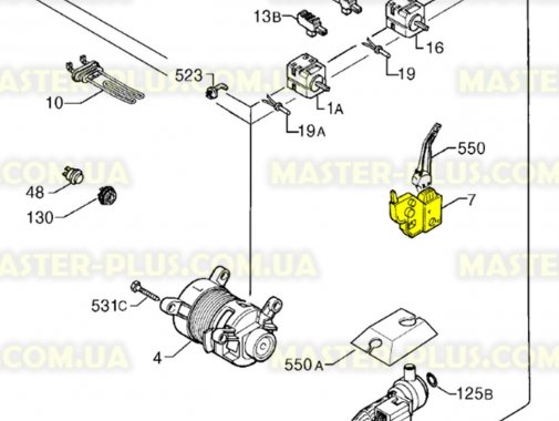 

Замок (УБЛ) Electrolux Zanussi 1240348308