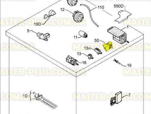 Термостат Zanussi 1321825026 для пральної машини