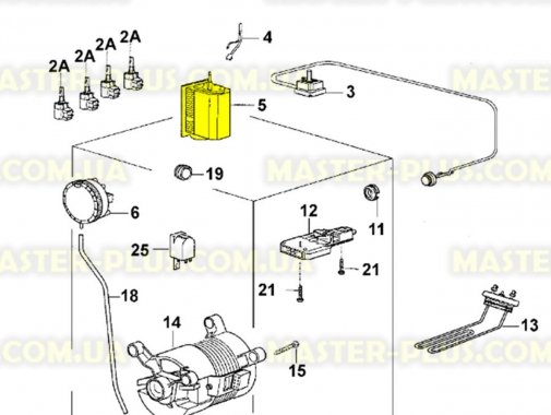 Программатор (таймер) Zanussi 1322095207 Original для стиральной машины