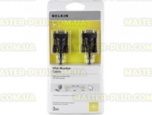 

Кабель мультимедийный VGA 3.0m Belkin (F2N028cp3M)