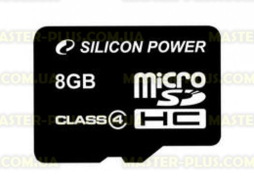 

Карта памяти Silicon Power 8Gb microSDHC class 4 (SP008GBSTH004V10)