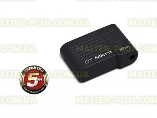 

USB флеш накопитель Kingston 16Gb DataTraveler DTMC Black (DTMCK/16GB)