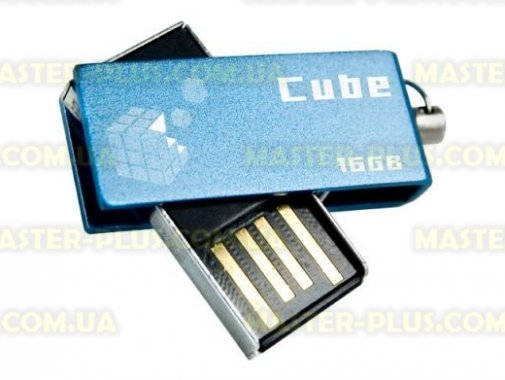 

USB флеш накопитель GOODRAM 16Gb Cube Blue (PD16GH2GRCUBR9)