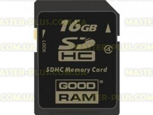 

Карта памяти GOODRAM 16Gb SDHC class 4 (SDC16GHC4GRR9)