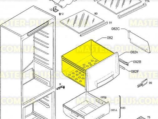 

Ящик для овощей Electrolux 2426445017