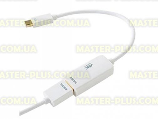 

Кабель мультимедийный mini DisplayPort to HDMI 0.2m Prolink (MP417)