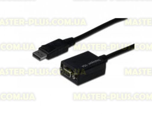 

Кабель мультимедийный DisplayPort to VGA DIGITUS (AK-340403-001-S)