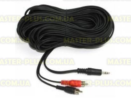 

Кабель мультимедийный Jack 3.5mm папа/2RCA папа Cablexpert (CCA-458-20M)