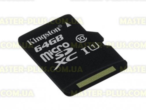

Карта памяти Kingston 64GB microSDXC Class 10 UHS-I (SDC10G2/64GBSP)
