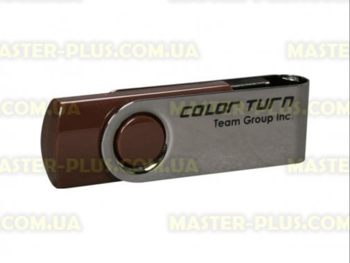 

USB флеш накопитель Team 8GB Color Turn E902 Brown USB 2.0 (TE9028GN01)