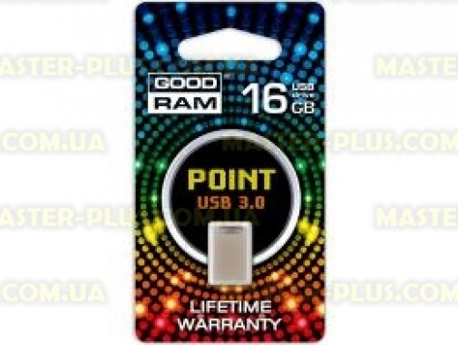 

USB флеш накопитель GOODRAM 16Gb POINT Silver USB 3.0 (PD16GH3GRPOSR10)