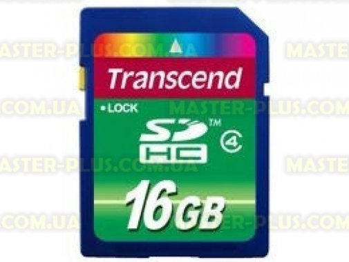 

Карта памяти 16Gb SDHC class 4 Transcend (TS16GSDHC4)