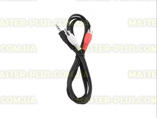 

Кабель мультимедийный удлинитель Jack 3.5mm папа/2хRCA Cablexpert (CCA-458-2.5M)
