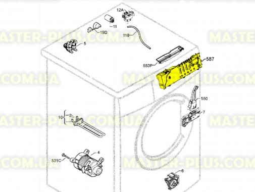 

Модуль (плата управления) Electrolux 3792682381