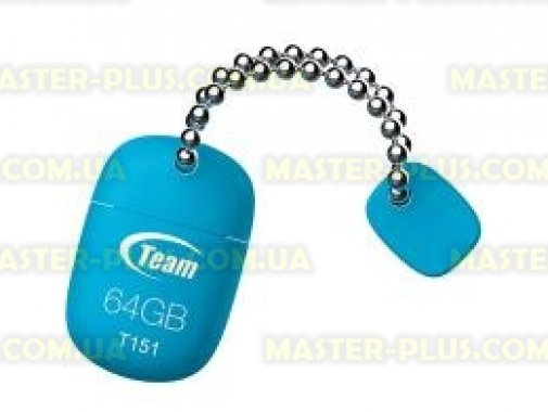 

USB флеш накопитель Team 64GB T151 Blue USB 2.0 (TT15164GL01)