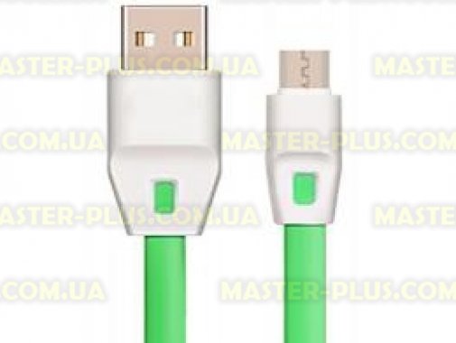 

Дата кабель Drobak USB 2.0 - Micro USB 2А (DR-1624) плоский (Green) 1,0м (219091)