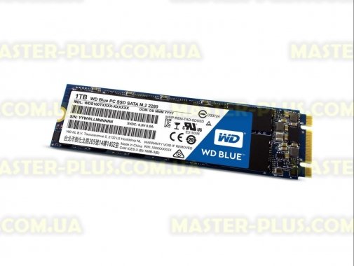

Накопитель SSD M.2 2280 1TB Western Digital (WDS100T1B0B)