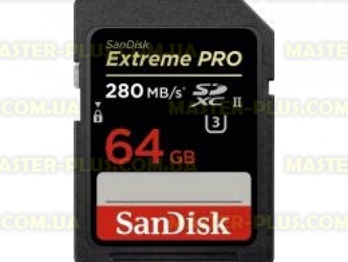 

Карта памяти SANDISK 64Gb SDXC ExtremePro 4K (SDSDXPB-064G-G46)