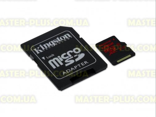 

Карта памяти Kingston 128GB microSDXC class10 UHS-I U3 (SDCA3/128GB)