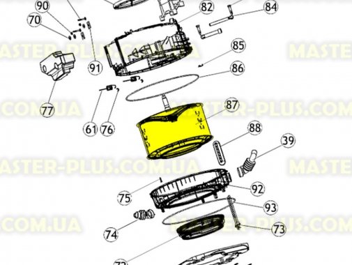 

Барабан с крестовиной Zanussi 4055007589