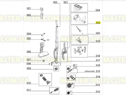 Аккумулятор Electrolux 4055132304 для пылесоса