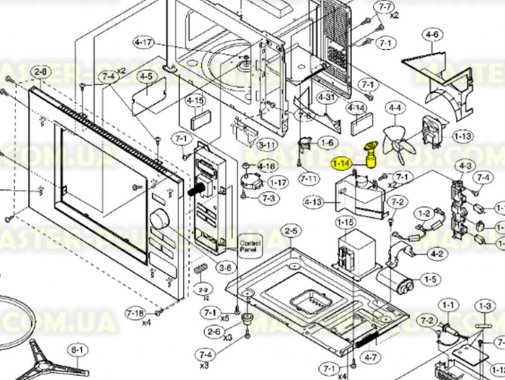 Лампочка Electrolux 4055182671 для мікрохвильової печі