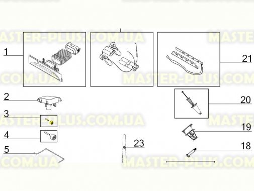 Коліщатко щітки маленьке Electrolux 4055183604 для пилососа