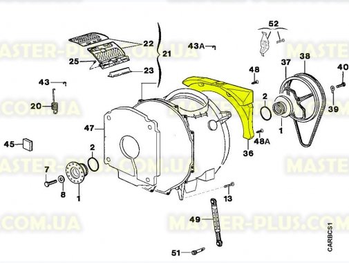 Противаги Electrolux 4071356341 Original для пральної машини