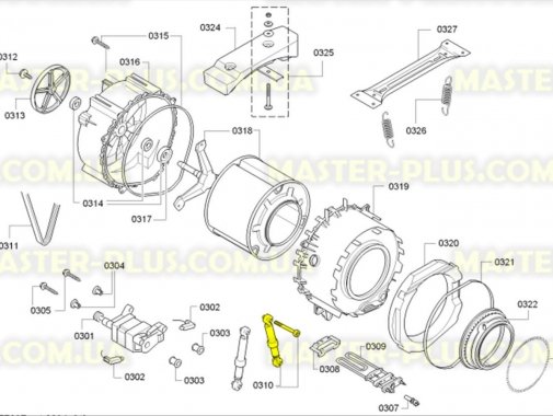 Амортизаторы Bosch 448032 Original для стиральной машины