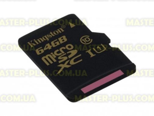 

Карта памяти Kingston 64GB microSD Class10 UHS-I U1 (SDCA10/64GBSP)