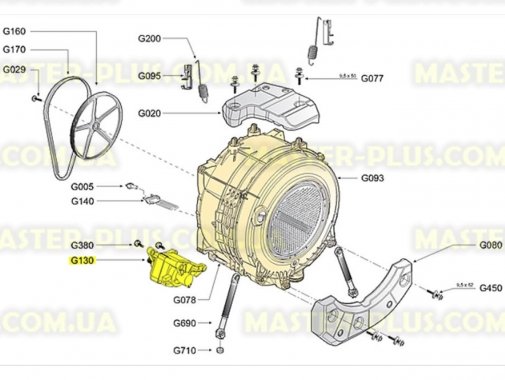 Мотор Whirlpool 480111101223 для стиральной машины