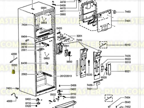 Модуль (плата) Whirlpool 481223678536 для холодильника
