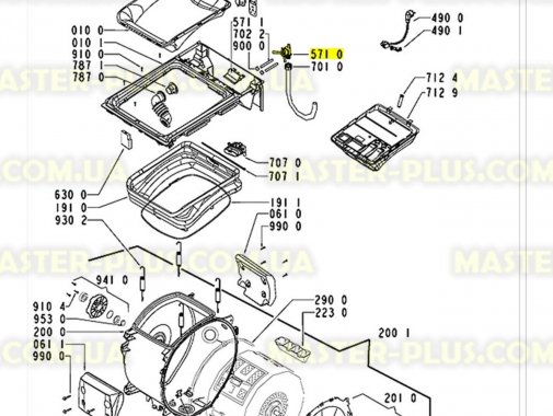 Клапан впускний 2/180 з мікро фішкою Whirlpool 481228128468 для пральної машини
