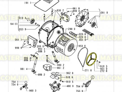 Шкив Whirlpool 481252888083 для стиральной машины