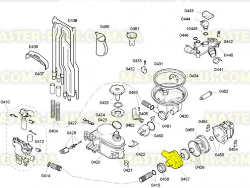 

Верхняя часть корпуса Bosch 481562