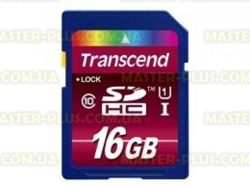 

Карта памяти 16Gb SDHC UHS-1 Transcend (TS16GSDHC10U1)