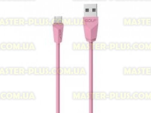 

Дата кабель Golf Diamond microUSB Pink (49928 / GC-27m)