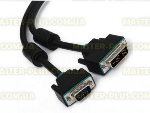 

Кабель мультимедийный DVI-I(Single link) Plug- VGA Plug 1.5m Prolink (PB464-0150)