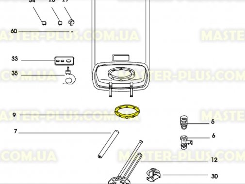 Прокладка  Electrolux  50266818009 Original для бойлера