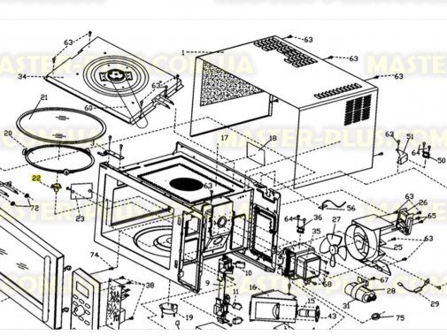 

Куплер (грибочек) Electrolux 50283958002