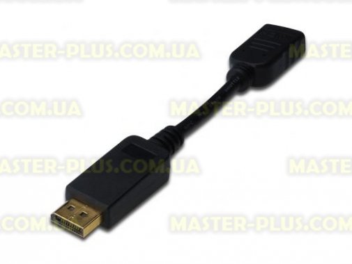 

Кабель мультимедийный DisplayPort to HDMI DIGITUS (AK-340408-001-S)
