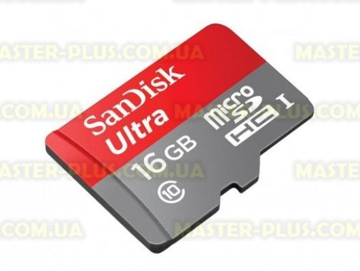 

Карта памяти SANDISK 16GB microSDHC Class 10 UHS-I U3 (SDSQUNC-016G-GN6MA)