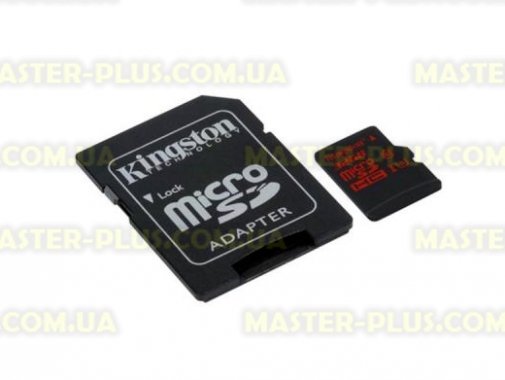 

Карта памяти Kingston microSDHC 32GB Class 10 UHS-I U3 (SDCA3/32GB)