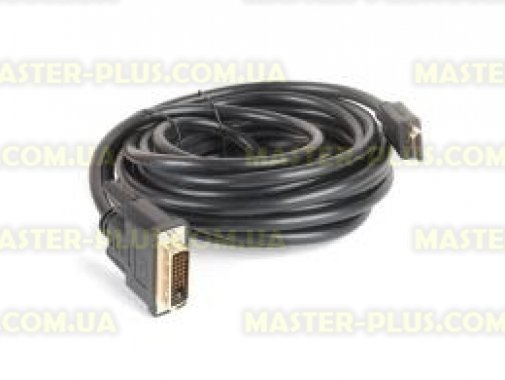 

Кабель мультимедийный HDMI to DVI 24+1pin M, 10.0m GEMIX (Art.GC 1419)