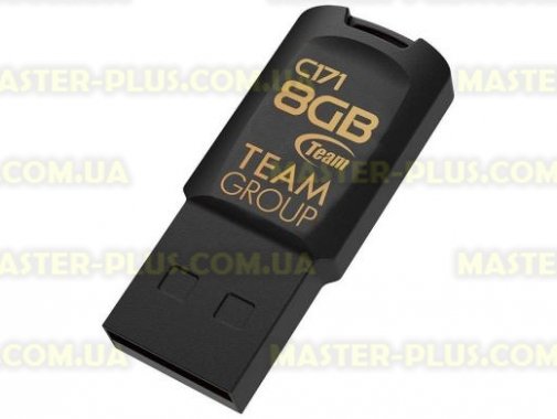 

USB флеш накопитель Team 8GB C171 Black USB 2.0 (TC1718GB01)
