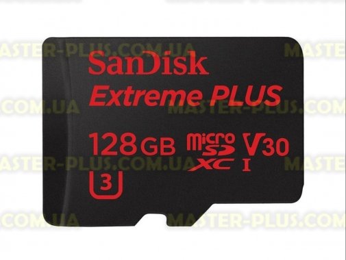 

Карта памяти SANDISK 128GB microSDXC class 10 UHS-I 4K Extreme Plus (SDSQXWG-128G-GN6MA)