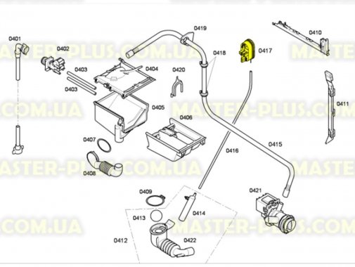 

Прессостат (датчик уровня воды) Bosch Siemens 604458