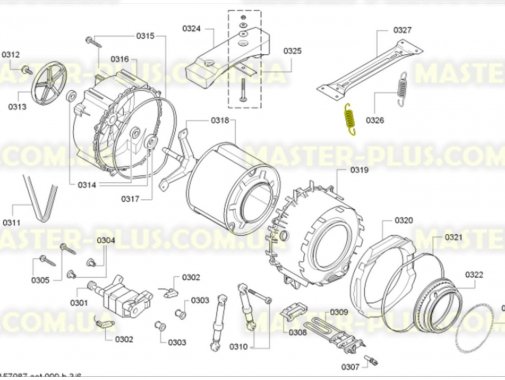 

Пружина бака Bosch 606818