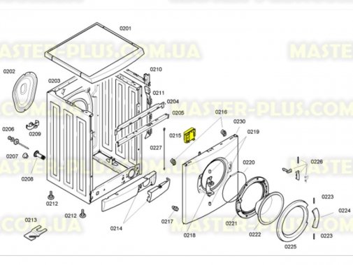 

Замок (УБЛ) Bosch 616876 Original