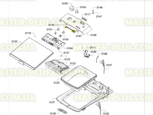 Дисплей Bosch 619406 для стиральной машины